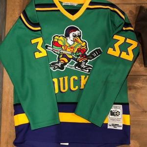 Mighty Ducks “Goldberg” 1992 hockey jersey